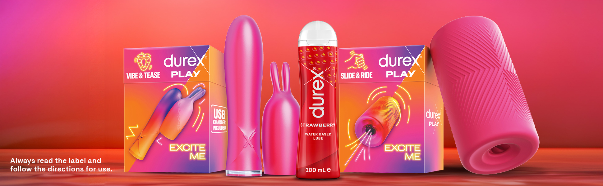 Durex Masturbation Sleeve and 2-in1 Vibrator